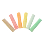 6380 6PCS SIDEWALK CHALK DINOSAUR