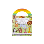 6865 COL BOOK W STICKERS WILD ANIMALS