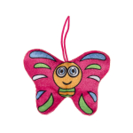 1843 PLUSH, SUPER SOFT, BUTTERFLY 4ASS
