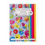 6870 COL BOOK L W STICKERSHEET EMOTION FACES