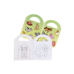 6869 COL BOOK W STICKERS S FARM ANIMALS