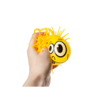 8389 PUFFER BALL W EMOTION FACES 10CM