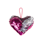 1780 PLUSH SEQUINS HEART S 3ASS