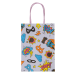 7436 PAPER GIFT BAG, SUPERHERO °°°