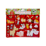 6535 STENCIL SET FARM ANIMALS