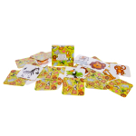 7185 MINI MEMO GAME 28 CARDS, WILD ANIMALS