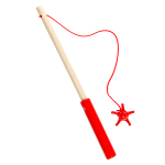 4625 2ASS WOODEN FISHING ROD PPH °