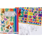 6871 COL BOOK L W STICKERSHEET DINOSAUR
