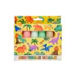 6380 6PCS SIDEWALK CHALK DINOSAUR