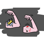 8487 12PCS TATTOO, PIRATE DB