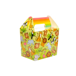 8747 FOOD BOX WILD ANIMALS , PARTY / LUNCH
