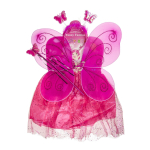 0633 WINGS & SKIRT W STAFF & TIARA