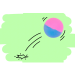 8629 BOUNCING BALL FROSTED 27MM