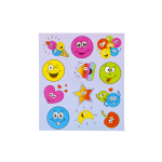 8559 STICKERS, EMOTION FACES DB