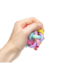 4894 CURLY BOUNCE BALL RAINBOW COLORS