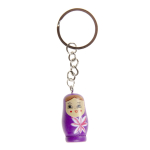 9975 KEYCHAIN WOODEN MATRYOSHKA DOLL