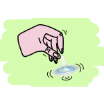 4311 SPINNING TOP EMOTION FACE