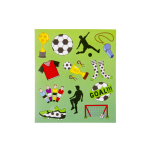 8556 STICKERS, FOOTBALL DB °