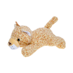 1970 PLUSH, LYING LEOPARD W BEANS