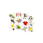 8486 12PCS TATTOO, FOOTBALL DB