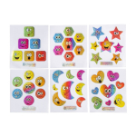 9737 4ASS SHINY STICKERS EMOTIONS