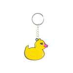 9979 KEYCHAIN WITH COLORFUL DUCKS °