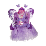 0634 WINGS & SKIRT W STAFF & TIARA °