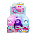 1862 PLUSH UNICORN W CAGE