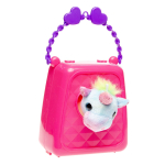 1860 PLUSH UNICORN IN HANDBAG W ACC