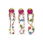 5379 BRACELET AND NECKLACE WOODEN