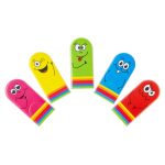 6114 1PC FINGERPUPPET EMOTION FACES