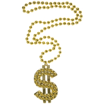 0505 $ NECKLACE GOLD & SILVER