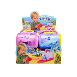 1866 PLUSH DOLPHIN IN CAGE °°