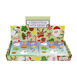 8562 STICKERS, CHRISTMAS DB