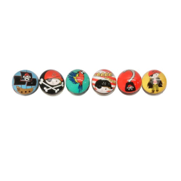 8638 BOUNCING BALL PIRATE 32MM