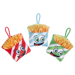 1767 PLUSH, SUPER SOFT, FRENCH FRIES 3ASS