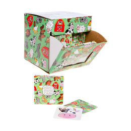 7187 MINI MEMO GAME 28 CARDS, FARM ANIMALS