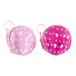 0217 MINI PURSE HEART-STAR PP