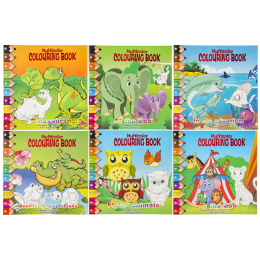6855 6ASS COLORING BOOK