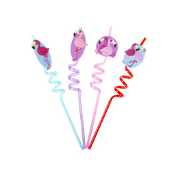 9839 STRAWS, FLAMINGO °°°