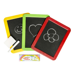 0266 BLACKBOARD CHALK & SPONGE S PP
