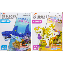 6959 3D PUZZLE SHARK/UNICORN
