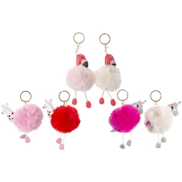 9821 FLUFFY FLAMINGO/UNICORN/LLAMA