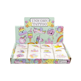 8483 12PCS TATTOO, UNICORN DB