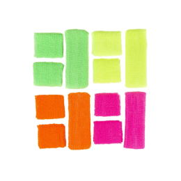 9171 NEON SWEATBAND SET