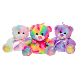 1948 PLUSH, MULTICOLOR BEAR 3ASS