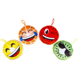 1849 PLUSH FRUIT 4ASS