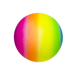 4865 23CM RAINBOW BALL 9''