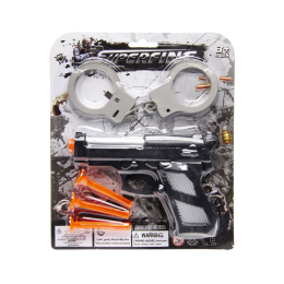 2732 GUN W CUFFS & 3PCS DARTS BC