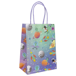 7431 PAPER GIFT BAG, SPACE °°°